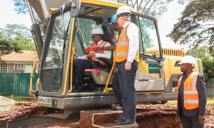CS DUALE BREAKS GROUND FOR CONSTRUCTION OF NEW BLOCK