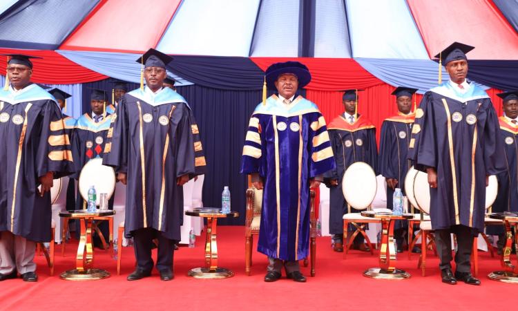 NDU-K HOLDS MATRICULATION CEREMONY FOR KMA CADETS