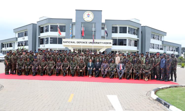SENIOR JOINT COMMAND AND STAFF COLLEGE PARTICIPANTS VISIT NDU-K