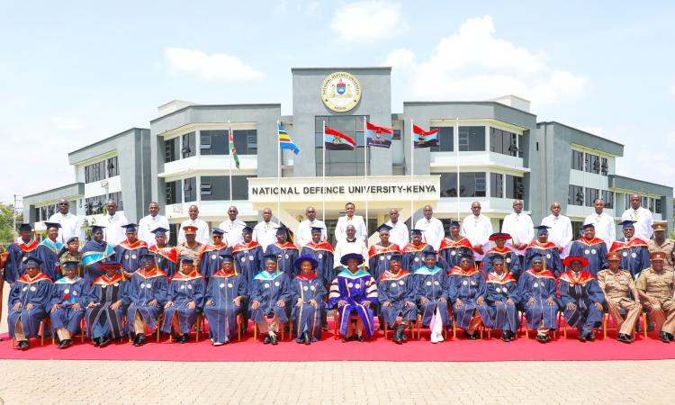 NDU-K HOLDS MATRICULATION CEREMONY FOR THE DEFENCE COLLEGE OF HEALTH SCIENCES (DCHS)