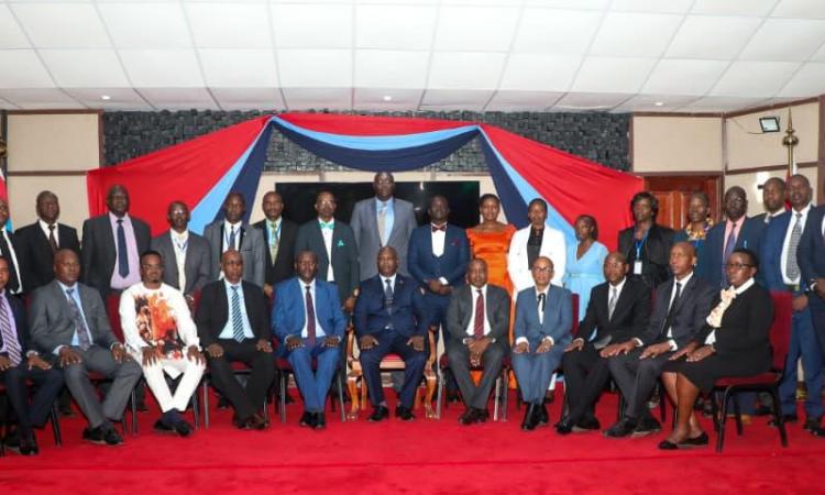 DEFENCE COLLEGE OF HEALTH SCIENCES CONGREGATES A CANDLE LIGHTING AND CLOSING CEREMONY AT LANG'ATA GARRISON. 