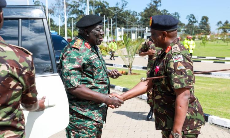 NDU-K HOSTS GAMBIA’S CHIEF OF DEFENCE STAFF