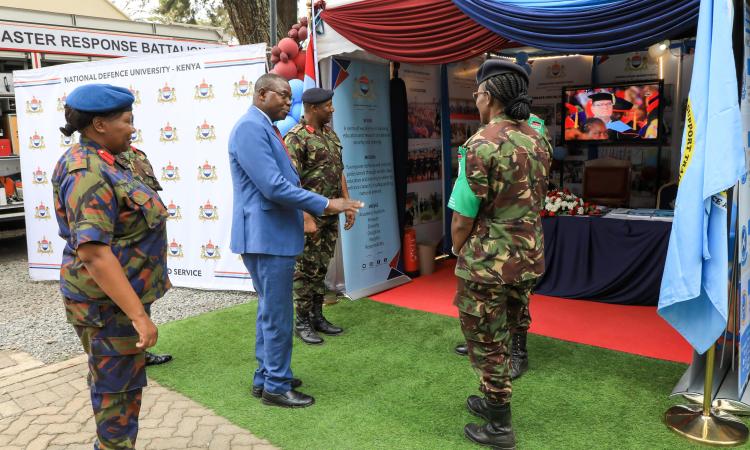 NATIONAL DEFENCE UNIVERSITY–KENYA (NDU–K) EXCELS AT 2025 NAIROBI INTERNATIONAL TRADE FAIR