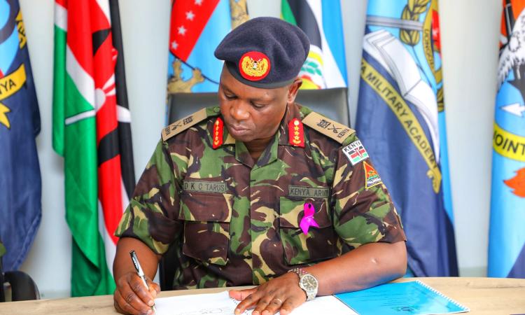 NDU–K VICE-CHANCELLOR   PRESIDES OVER SIGNING OF PERFOMANCE CONTRACTS