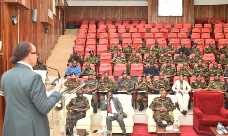 ACADEMIC EXCELLENCE IN FOCUS AS NATIONAL DEFENCE UNIVERSITY- KENYA HOLDS EXAMINATIONS WORKSHOP