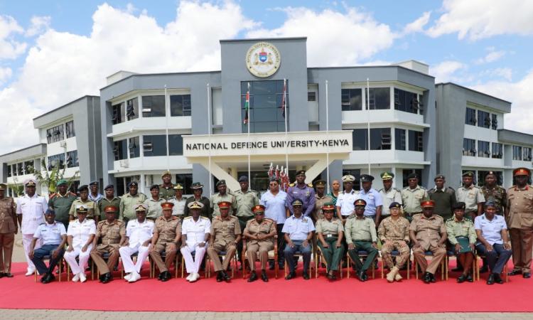 NDU-K Strengthens Regional Defence and Strategic Studies Leadership Through Zimbabwean Educational Visit