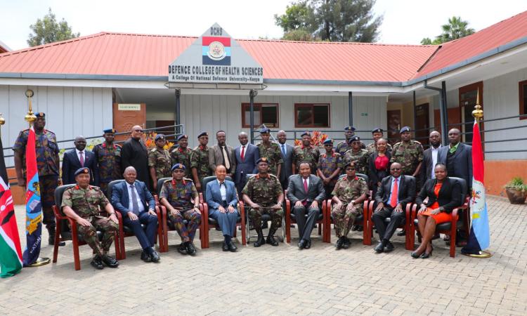 NDU-K HOSTS CUE TECHNICAL INSPECTION OF DEFENCE COLLEGE OF HEALTH SCIENCES AND DEFENCE INTELLIGENCE ACADEMY