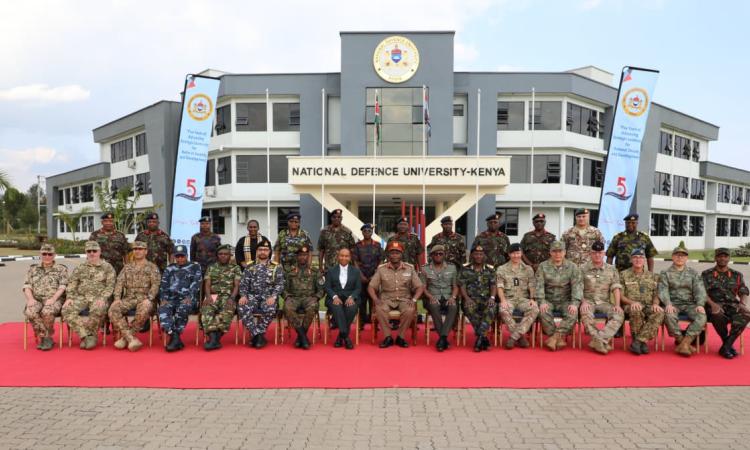 National Defence University-Kenya Hosts Defence Attachés’ Association to Strengthen International Defence Cooperation