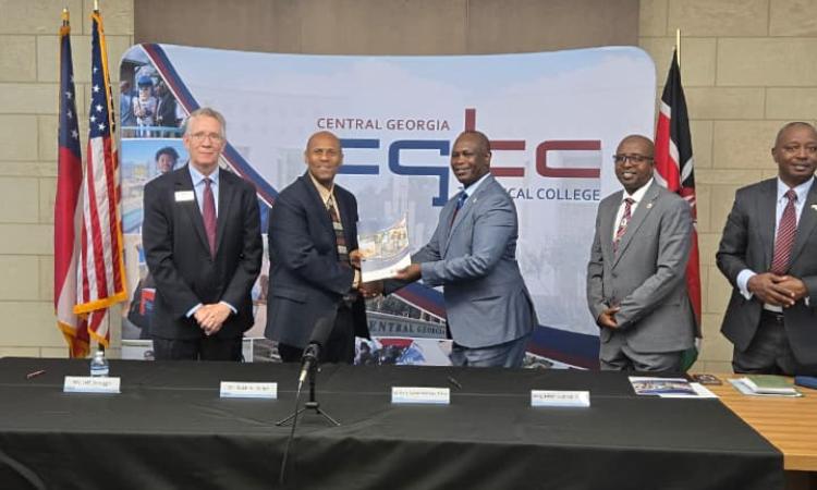 NDU-K Deepens Global Partnerships through Strategic Collaboration with Central Georgia Technical College 