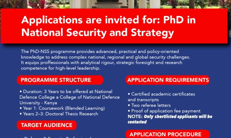 CALL FOR APPLICATION