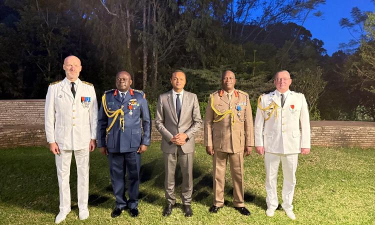 NDU-K Vice-Chancellor Conferred with French National Order of Merit